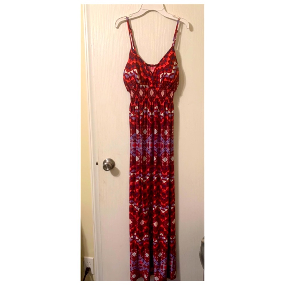 Multicolor Maxi Sundress